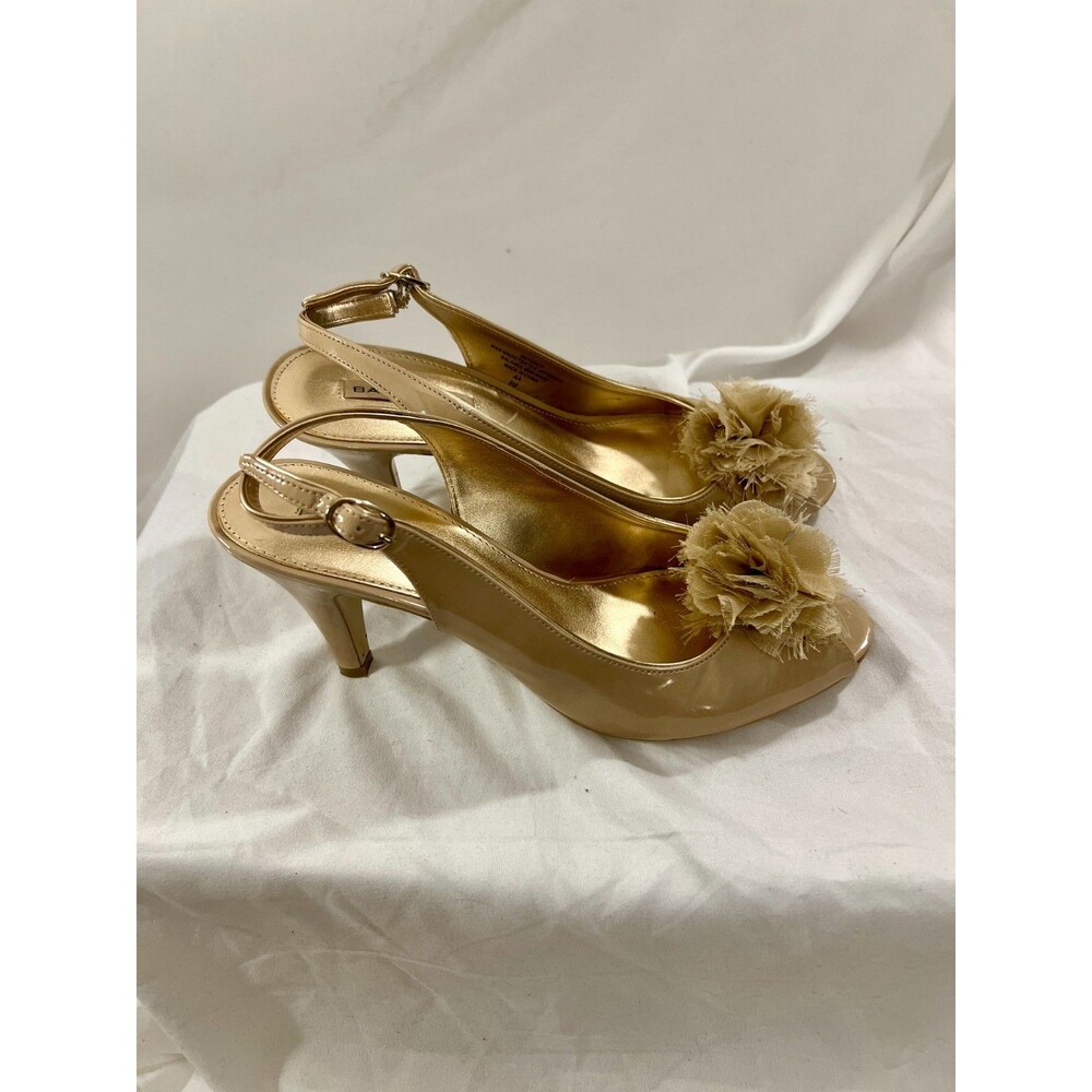 BANDOLINO BD7ARLIN NATURAL/NUDE  HEELS SIZE 9